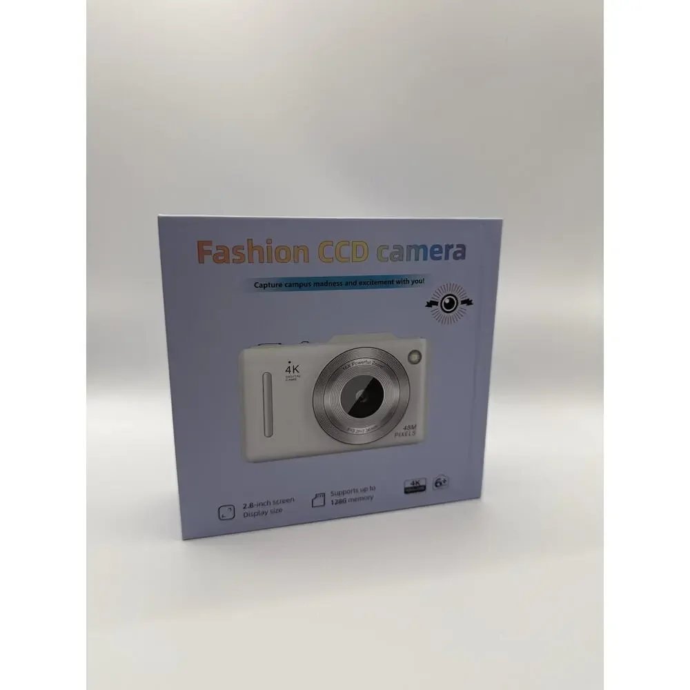 4K Digital Camera w/ Autofocus & 16X Zoom, Anti-Shake, 48MP, 32GB Card, Compact